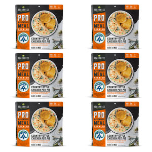 6 CT ReadyWise Emergency Food Pro Adventure Meal Classic Chicken Pot Pie